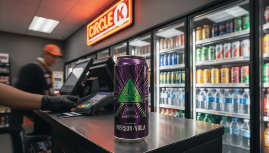Napoje z THC w sklepie Circle K w USA